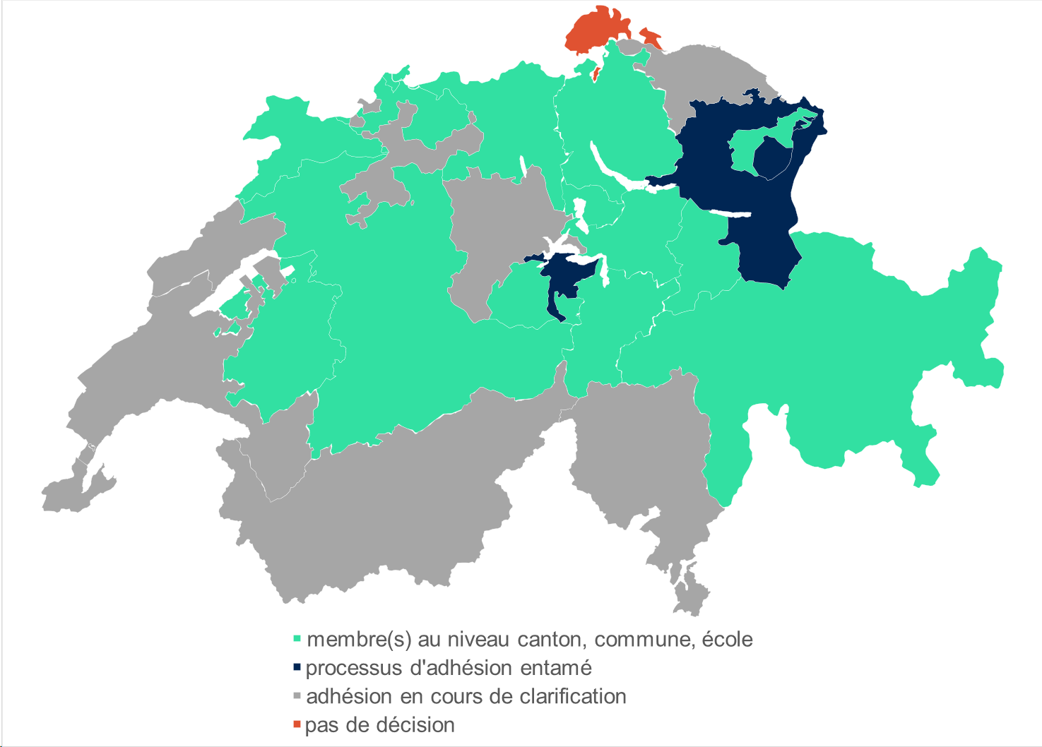 Carte de la Suisse